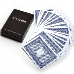 Carti de joc profesionale  POKER CLUB albastru, ClauM