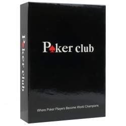 Carti de joc profesionale POKER CLUB rosu, ClauM