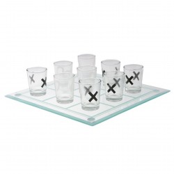 Joc X-O cu pahare shot, Clau M