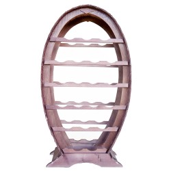 Suport lemn natur , pentru 20 sticle vin , ClauM