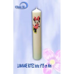 lumanare botez minnie